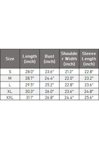 Women's Spring Summer 305g Cotton Mock Layer Long Sleeve