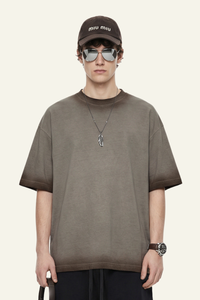 Men's  Cotton Vintage Washed T-Shirt