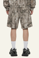 Men's Camouflage Shorts With Fleece Lining.