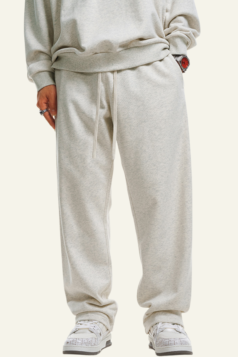 Men's Relaxed Athletic Wear Straight-Leg Pants.