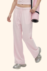 Women's Spring Summer 200g High Stretch Wide Leg Pants