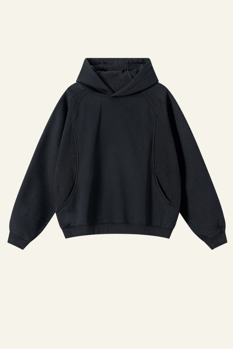 Men's Streetwear Patchwork Hoodie