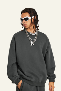 Men's  Streetwear Heavyweight  Pullover