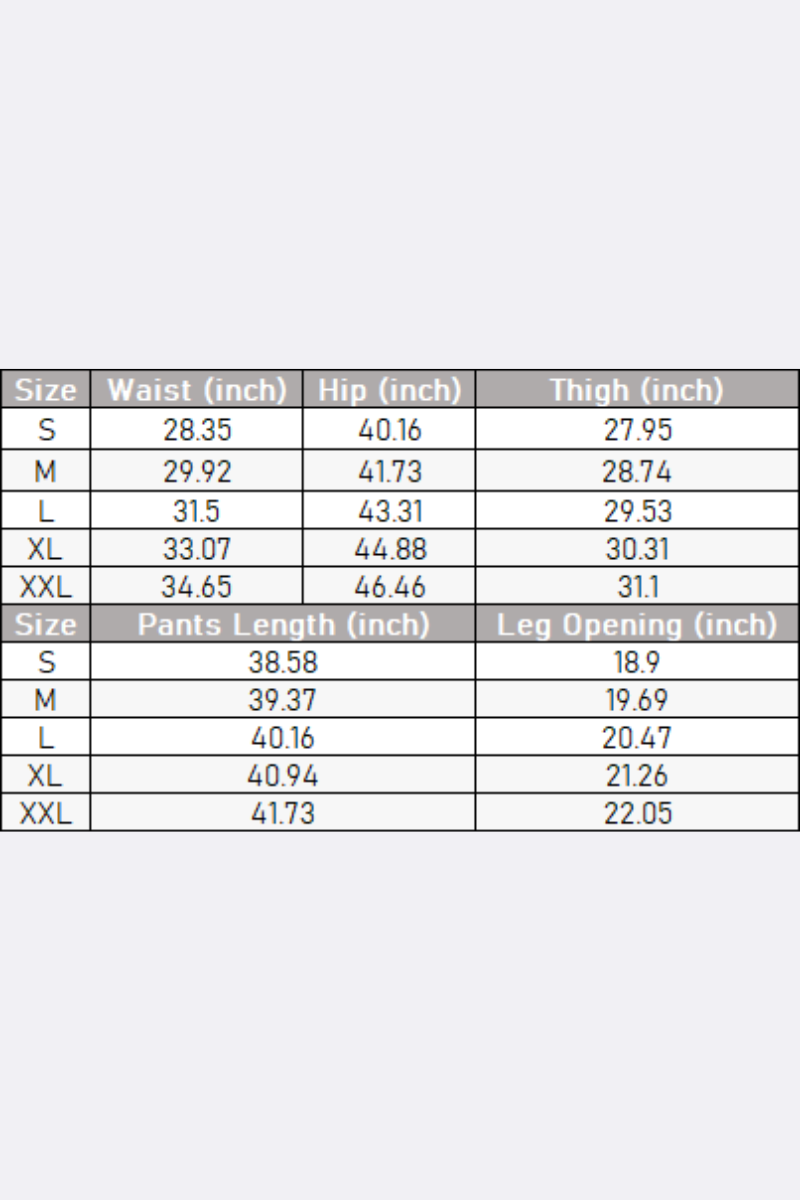 Men's 3D Cut Secure Zip Waterproof Drawstring Cargo Pants
