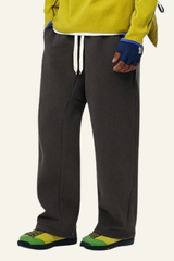 Men's Streetwear Drawstring Straight Leg Pants