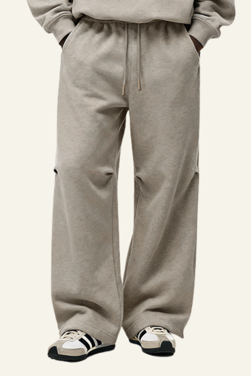 Men's Streetwear Drawstring Straight Leg Pants