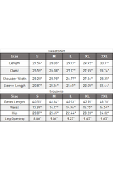 Men's Fall Winter 430g Terry Drawstring Hoodie Set