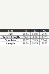 Men's Cotton-Linen Drop-Shoulder Tee w/FwdSideSeam & Sld Ltr