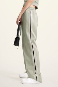 Women's Side-striped Drawstring Athletic Pants