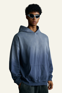 Men's 480 Heavyweight Vintage Gradient Color Cotton Hoodie