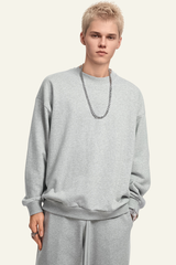 Men's Solid-Colored Pullover