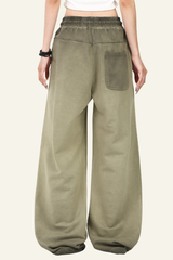 Men's Cotton Vintage Washed Straight Leg Pant