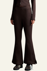 Women's Slimming Pleated waist Flared Pants