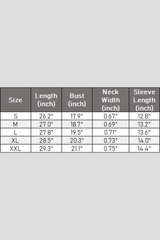 Men's 300g Cotton Raglan Stitch Texture Tee