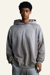 Men's Gradient Color Cotton Hoodie