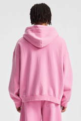 Unisex  370g spray washed zipper coat- couple's style