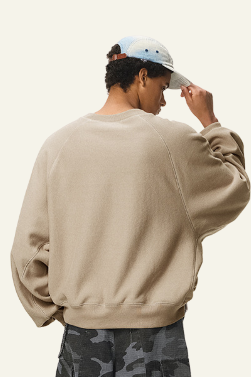 Men's Streetwear Round Neck  Pullover