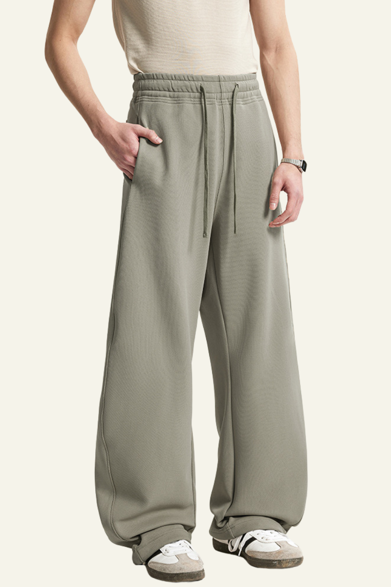 Men's Streetwear Curved Knife Pants