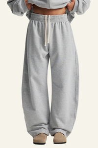 Unisex Fleece-lined Versatile Curved-blade Pants