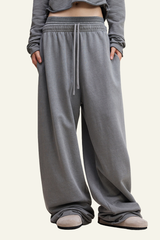 Women's  Vintage-Washed Cotton Straight-Leg Pants.