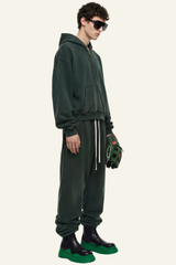 Men's Streetwear Set:Hooded Jacket & Casual Pants