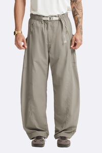 Men's 3D Cut Secure Zip Waterproof Drawstring Cargo Pants