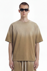 Unisex Loose Splatter Tee - Wash Vintage Air Mamba