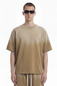Unisex Loose Splatter Tee - Wash Vintage Air Mamba