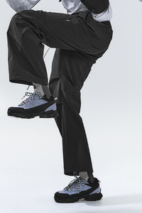Men's Streetwear Side Pleated Quick-Dry Straight Leg Pants