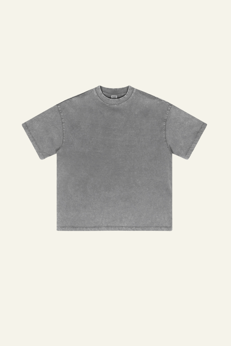 Women's Cotton Streetwear Vintage Washed T-shirt