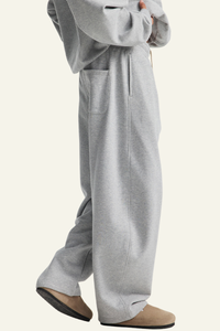 Unisex Fleece-lined Versatile Curved-blade Pants