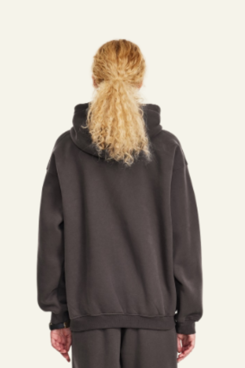 Women's  Solid Color Over Size Hoodie