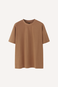 Men's Spring Summer Polyester Solid Crewneck Quick Dry Tee