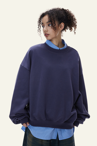 Women's Crewneck Curved Sleeve Pullover