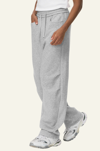 Men's Streetwear Double-pleated Curved  Pants