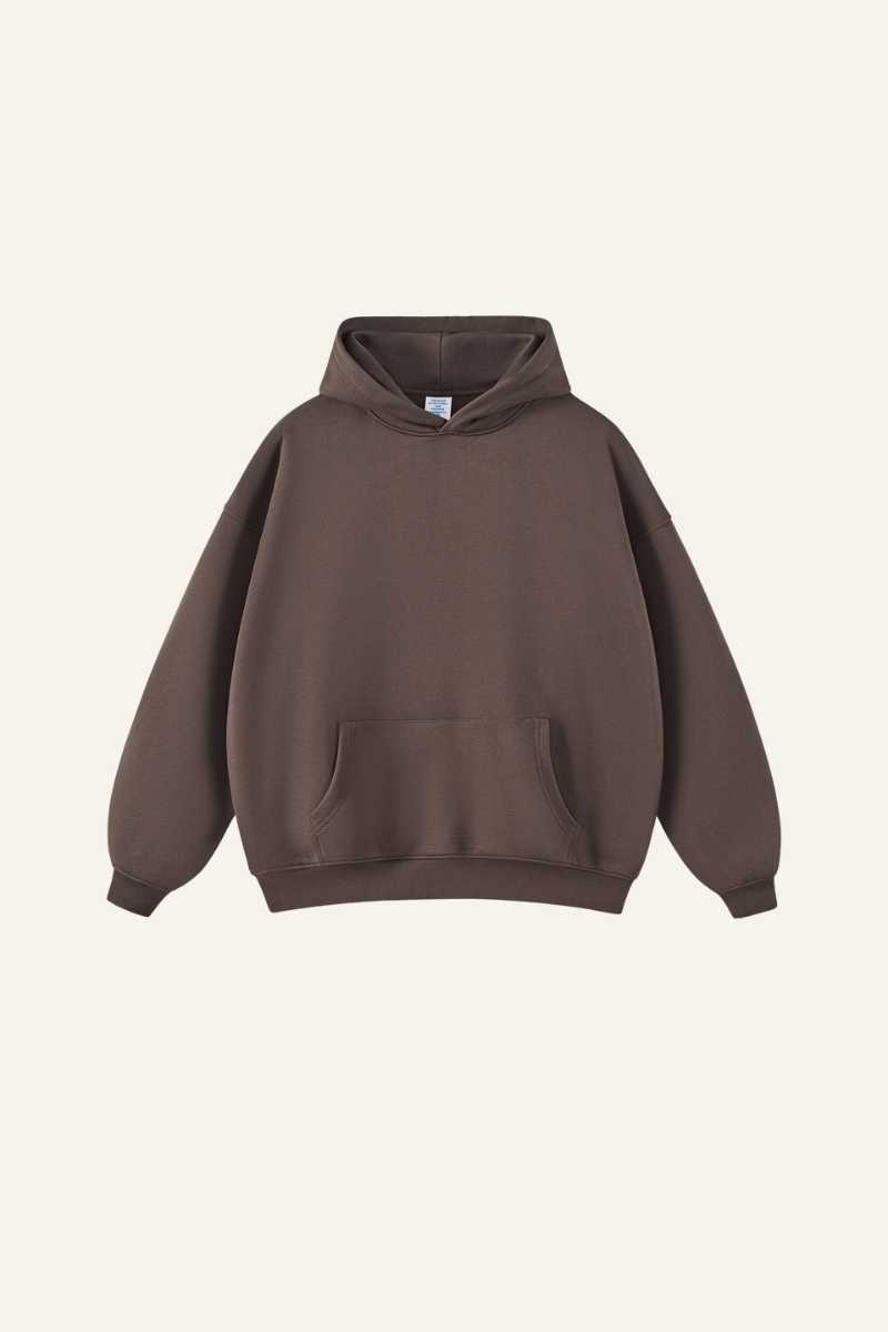 Women's  Cotton Streetwear Front Pocket Hooded
