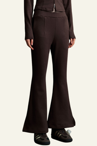 Women's Slimming Pleated waist Flared Pants