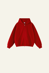 Men's Streetwear Full Zipper Hooded Jacket
