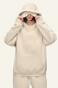 Women's  Eye Mask Version With Fleece-Lined Hoodie.