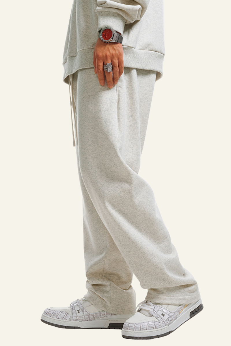 Men's Relaxed Athletic Wear Straight-Leg Pants.