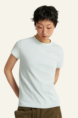 Women's Fitted Breathable Solid OutdoorT-shirt