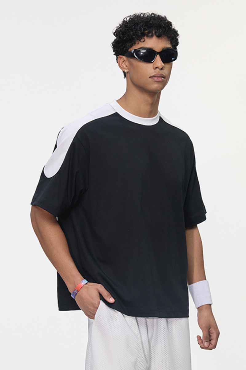 Cooling quick-drying short-sleeved t-shirt
