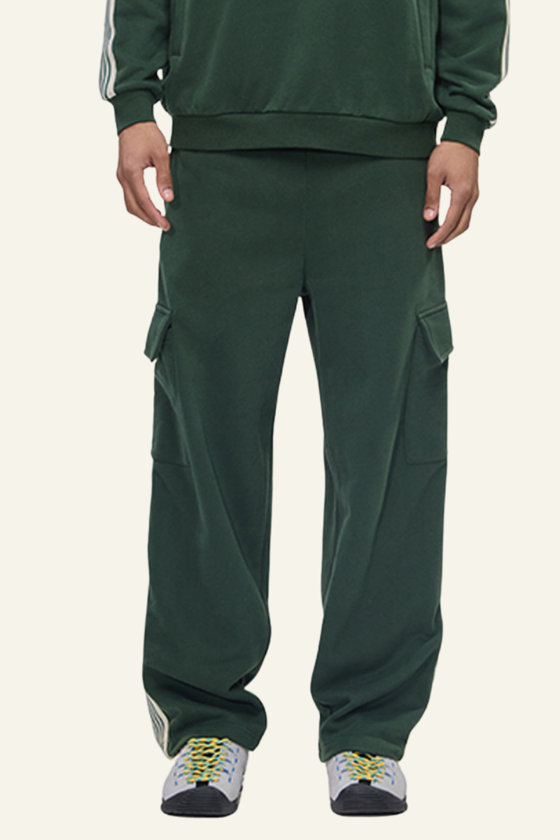 Men's Streetwear Color Blocked Side-Striped  Pants
