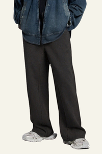 Men's Streetwear Drawstring Straight Leg Pants