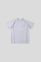 Men's Colorblock Sun Embroidery Crewneck Tee