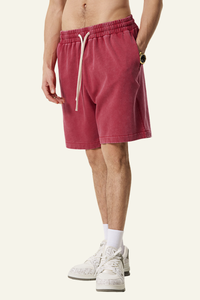 Men's Cottton Washed Athletic Wear Shorts