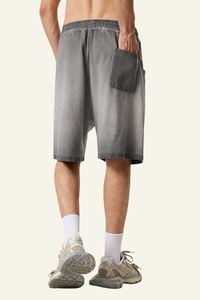 Men's Vintag Washed Cotton Relaxed Short