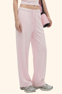 Women's Spring Summer 200g High Stretch Wide Leg Pants
