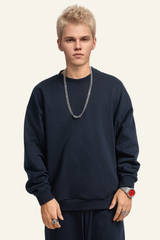 Men's Solid-Colored Pullover