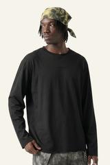 Men's Streetwear Retro Cotton Long-Sleeved T-shirt